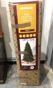 Homebase 7ft glitter tip premium Christmas tree, boxed