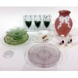 Chodziez Polish part tea service, decorative model animals, glassware, china items, etc (3 boxes)