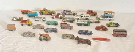 Quantity of diecast vehicles to include Corgi Toys 'Whizzwheels', Matchbox 'Superwings', Lesney,