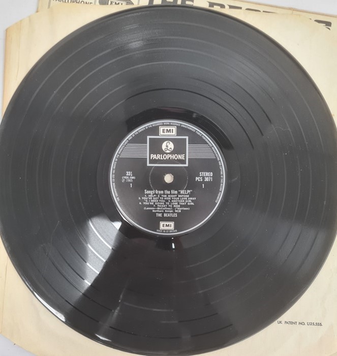 Parlophone and EMI LP, The Beatles 'Help!' 1965 PCS3071 YEX168-2 and YEX169-1 (stereo) and an - Image 3 of 6