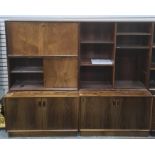 Suite of 20th century Rio rosewood (dalbergia nigra) lounge furniture by Bornholm (Danish) with