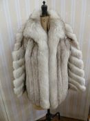 Saga  fox fur jacket , 1980's