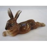 Royal Doulton recumbent hare, no.HN2593, 19cm long x 8.5cm high  Condition ReportAppears in good