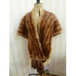 Vintage fur stole