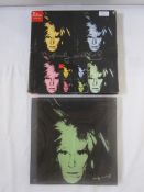 Rosenthal 'Andy Warhol' square glass plate in original box, 29cm  Condition ReportThere is a tiny