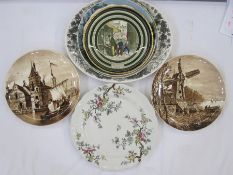 Adams 'Oliver Twist' plate, Paragon 'To Commemorate the Coronation of Her Majesty Queen Elizabeth
