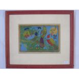 June Henderson (20th Century) Limited edition print, Birds and berries I, No. 2 of 4Condition