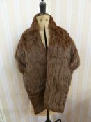 Vintage fur stole