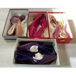 Quantity of designer shoes in original boxes, all 38 and 38 and half, to include Martini Osvaldo,
