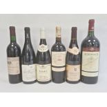Magnum of 2002 Bordeaux (Eleve en Futs de Chene) together with various other bottles to include 2011