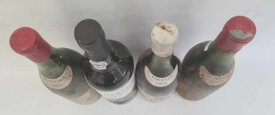 One bottle of Fonseca Porto Reserve ruby port, two bottles 1973 Chinon Aug. Hellmers & Sons Ltd, - Image 6 of 6