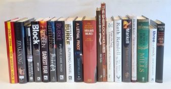 Crime  Koben Harlan, Robert Barnard, S.J. Bolton ,John Case, James Lee Burke, Danny Miller, Martyn