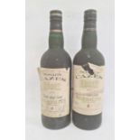 Ten bottles (seven with labels and three without) 1973 Domaine Cazes Cuvee Aime Cazes Rivesaltes (