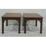 Pair of modern square-topped coffee tables in the Chinese taste (2)