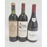 2007 Chateau de Roques Grand Vin de Bordeaux Puysseguin St Emilion, 1983 Cordier Chateau Gruaud