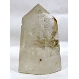 Rock crystal obelisk (badly damaged)  Condition ReportThe height is 22cm, the depth is 12cm x the