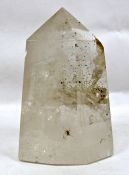 Rock crystal obelisk (badly damaged)  Condition ReportThe height is 22cm, the depth is 12cm x the