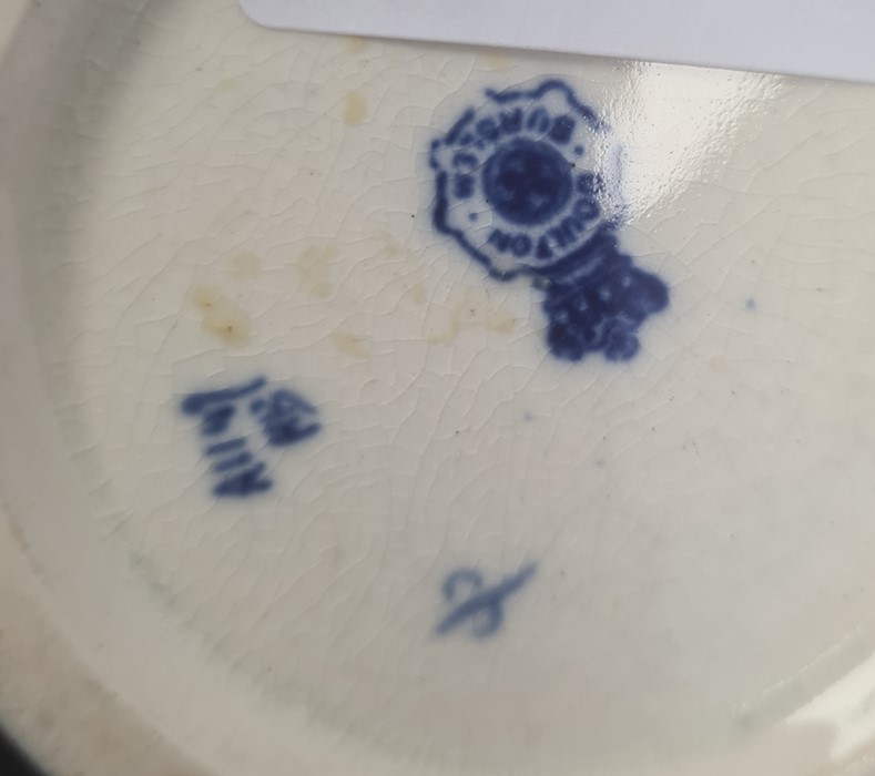 Royal Crown Derby porcelain teapot with underglaze blue scrolling floral transfer-printed decoration - Image 3 of 3