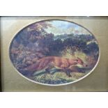 After Archibald Thorburn Colour print Fox together with various further pictures and prints and a