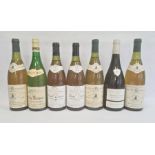 Seven bottles of wine to include three bottles of 1985 Comtes de Chartogne Bourgogne Jaboulet