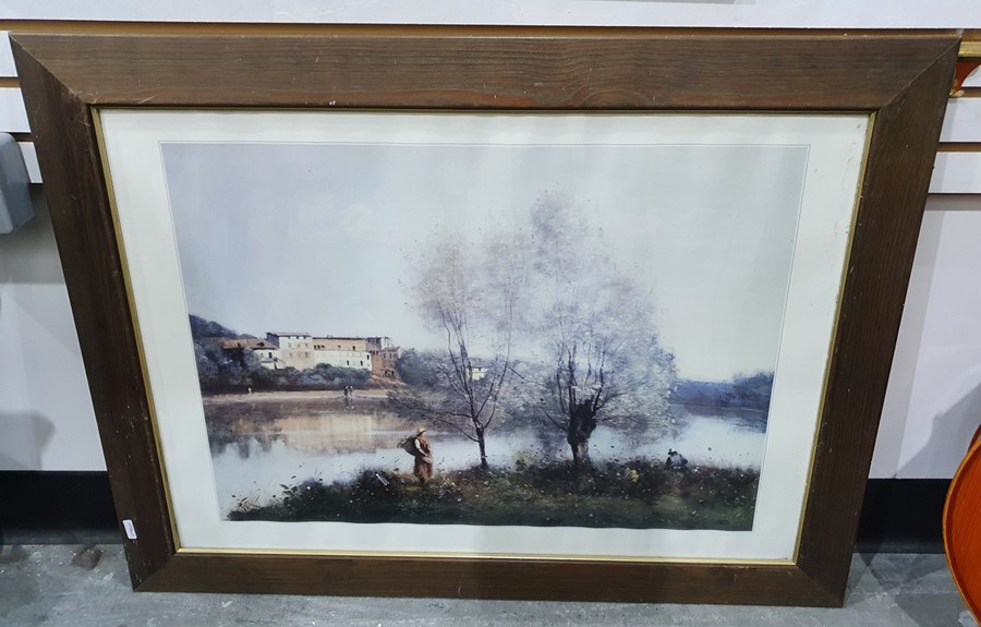 D. John Sweetingham Watercolour Rydal Water together with various prints (6) - Image 7 of 7