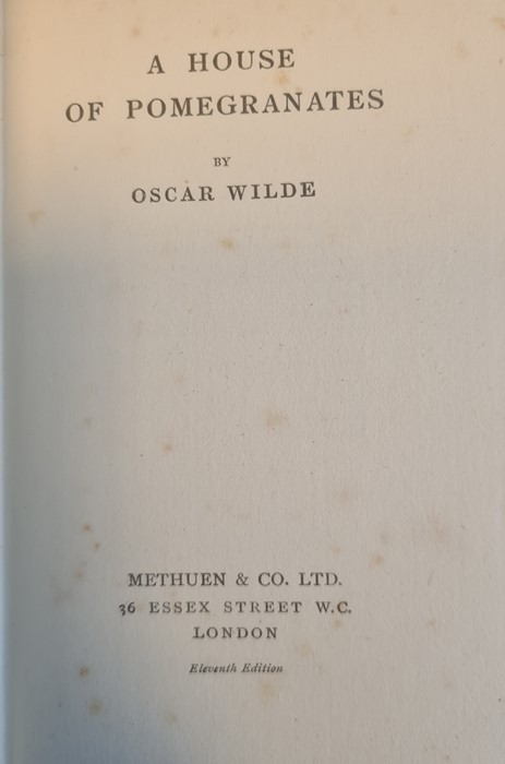 Wilde, Oscar 'Intentions and the Soul of Man'  Methuen and Co. 1908, limited edition of 1000 - Image 16 of 18