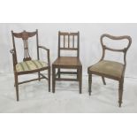 Three assorted chairs (3)