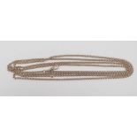 9ct gold guard chain with belcher link Condition ReportMarked 9ct to clasp, unmarked to chain