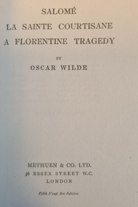 Wilde, Oscar 'Intentions and the Soul of Man'  Methuen and Co. 1908, limited edition of 1000 - Image 18 of 18