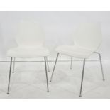 Set of four Vico Magistretti for Kartell Maui chairs (4)  Condition ReportDirty, scratches, marks,