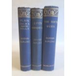 Kipling, Rudyard  'The Day's Work'  Macmillan and Co. 1898, blue cloth, gilt decorations to top of