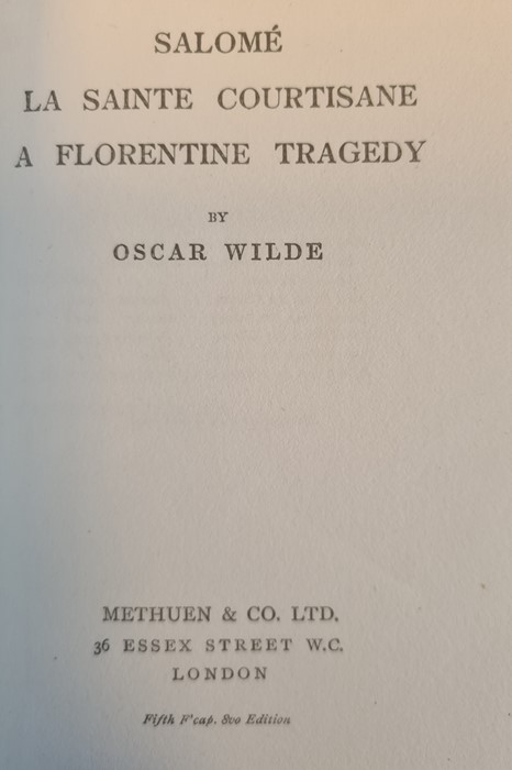 Wilde, Oscar 'Intentions and the Soul of Man'  Methuen and Co. 1908, limited edition of 1000 - Image 9 of 18