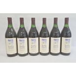 Six bottles of 2002 Vin de Pays du Comte, Tolosan Cuvee L'Etoile, produce of France (6)