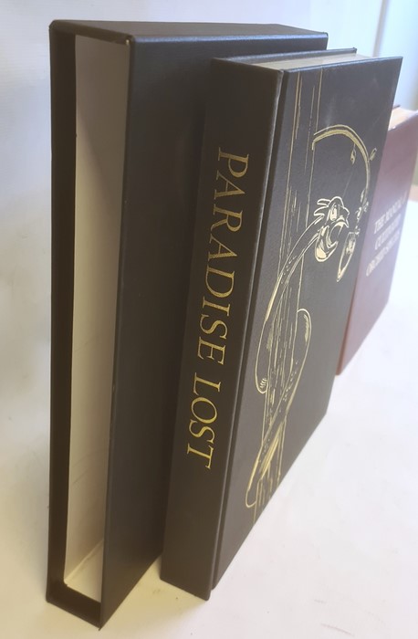 Folio society  "Paradise Lost", poem in 12 books by John Milton with an introduction by John Wayne - Image 3 of 3