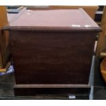 19th century commode and assorted records