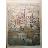 *****| WITHDRAWN ******* Richard Beer Limited edition print "Winchester", 13/50, signed to margin