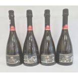 Four bottles 2011 Philippe Michel Cremant du Jura Chardonnay Brut (4)