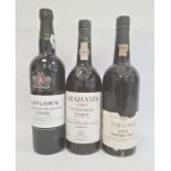 Bottle of 1983 Graham's vintage port, produced and supplied by WMJ Graham & Co, O Porto, bottle of
