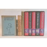 Folio Society "The Middle Ages", 5 vols within slip case  Barrie, J M "Peter Pan and Wendy Retold