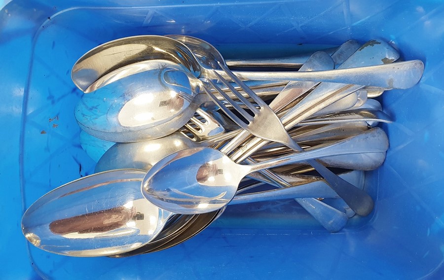 Quantity of silver plated and other cutlery, various ages and designs - Image 3 of 5