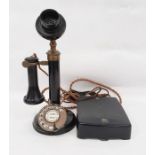 Vintage daffodil telephone