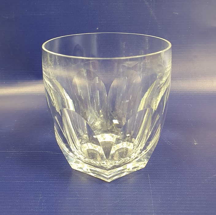 Waterford cut glass part table service viz:- six tumblers, seven stem wines, four smaller stem - Image 5 of 11
