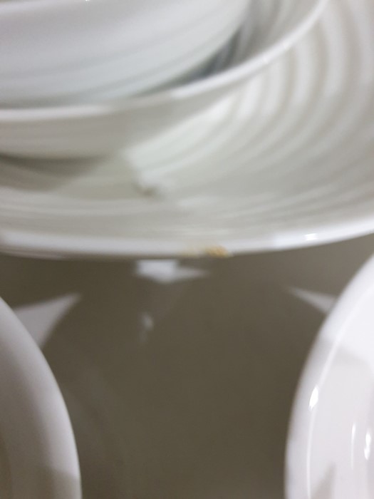 Portmeirion Sophie Conran designed part-dinner service, 20th century, printed marks, of reeded form, - Image 4 of 5