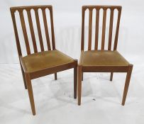Set of four 20th century teak Meredew boardroom chairs (4)