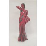 Royal Doulton flambe “Eastern Grace” dancer HN3683