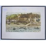 Glynn Thomas (20th century) Limited edition print, No 26 of 150 "Mousea Island", signed in pencil to