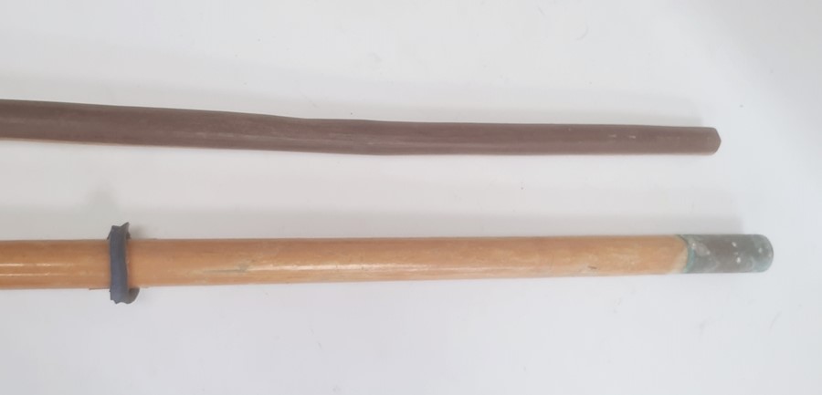 Kober Sportgerat standard oar and another wooden oar (2) - Image 2 of 2