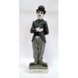 Algora model of Charlie Chaplin, 20th century, printed blue marks, series A, no.17, bearing