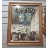 Reproduction advertising mirror for Fairy Soap