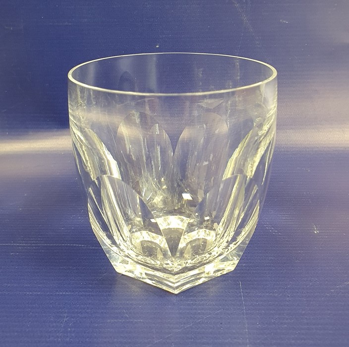 Waterford cut glass part table service viz:- six tumblers, seven stem wines, four smaller stem - Image 11 of 11